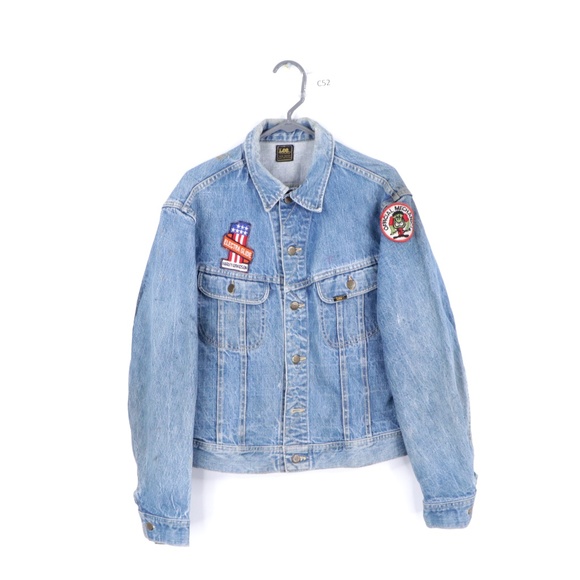 lee sanforized denim jacket